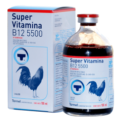 Super Vitamina B12 5500 (Gallos) Ampolla Inyectable